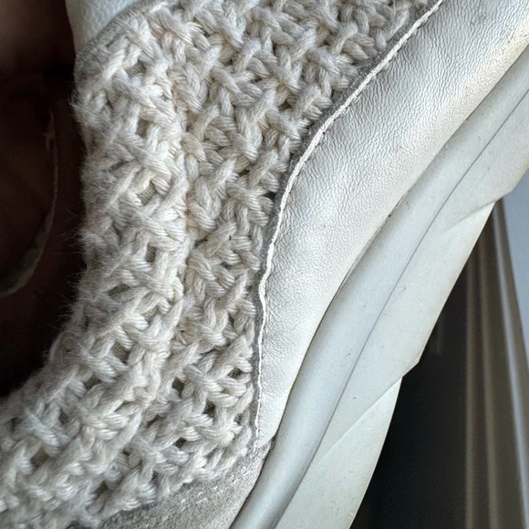 Sezane Shoes Woven Trainers Sz 9 - Picture 9 of 9